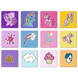 Trefl (90601) - "My Little Pony + Memo" - 30 48 pieces puzzle
