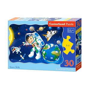 Castorland (B-03594) - "Space Walk" - 30 pieces puzzle