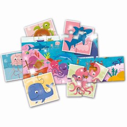 Ludattica (58204) - "The Sea" - 32 pieces puzzle