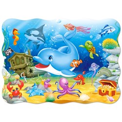 Castorland (B-03501) - "Underwater Friends" - 30 pieces puzzle