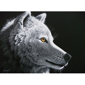 Grafika Kids (01653) - Schim Schimmel: "Wolf Light" - 300 pieces puzzle