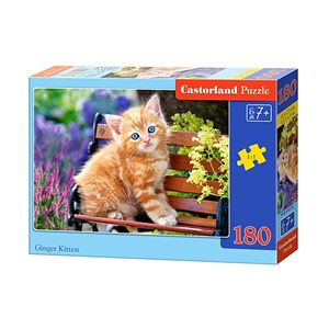 Castorland (B-018178) - "Ginger Kitten" - 180 pieces puzzle