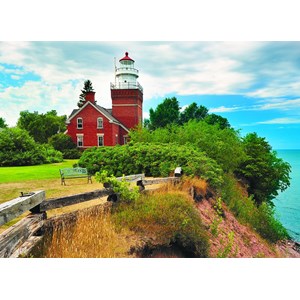 Eurographics (6000-0551) - "Big Bay Lighthouse, MI" - 1000 pieces puzzle