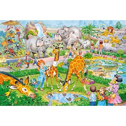 Castorland (B-040179) - "Zoo" - 40 pieces puzzle