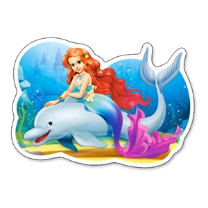 Castorland (B-015160) - "Little Mermaid" - 15 pieces puzzle