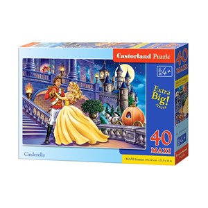 Castorland (B-040254) - "Cinderella" - 40 pieces puzzle