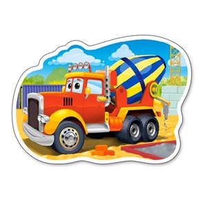 Castorland (B-015191) - "Mixer Truck" - 15 pieces puzzle