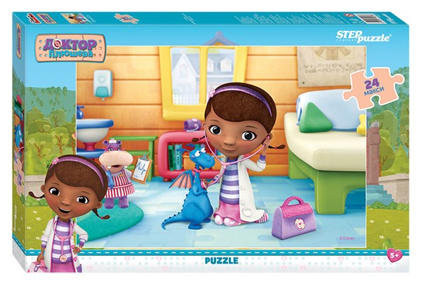 Step Puzzle (90023) - "Doc McStuffins" - 24 pieces puzzle