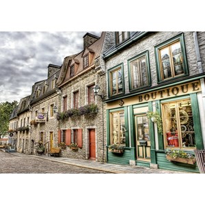 Educa (16012) - "Petit Champlain Neighbourhood, Quebec" - 2000 pieces puzzle