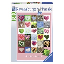 Ravensburger (16294) - "Little Hearts" - 1500 pieces puzzle