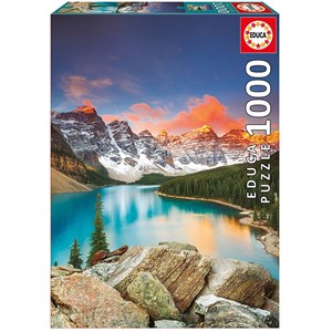 Educa (17739) - "Moraine Lake, Banff National Park, Canada" - 1000 pieces puzzle