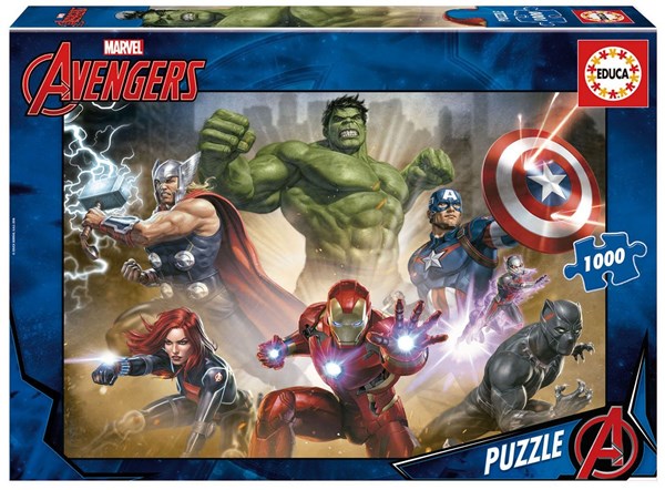 Educa (17694) - "The Avengers" - 1000 pieces puzzle