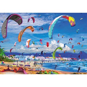 Educa (17693) - "Kitesurfing" - 1000 pieces puzzle