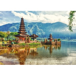 Educa (17674) - "Temple Ulun Danu, Bali, Indonesia" - 2000 pieces puzzle