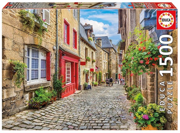 Educa (17671) - "A walk among the flowers" - 1500 pieces puzzle