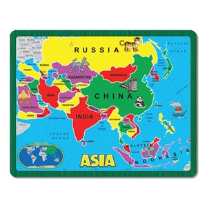 A Broader View (655) - "Asia (The Continent Puzzle)" - 50 pieces puzzle