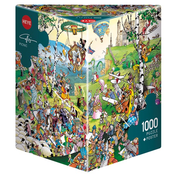 Heye (29836) - Giuseppe Calligaro: "Picnic" - 1000 pieces puzzle