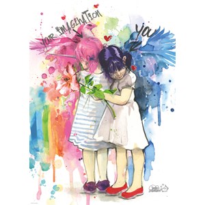 Heye (29826) - Lora Zombie: "Imagination" - 1000 pieces puzzle