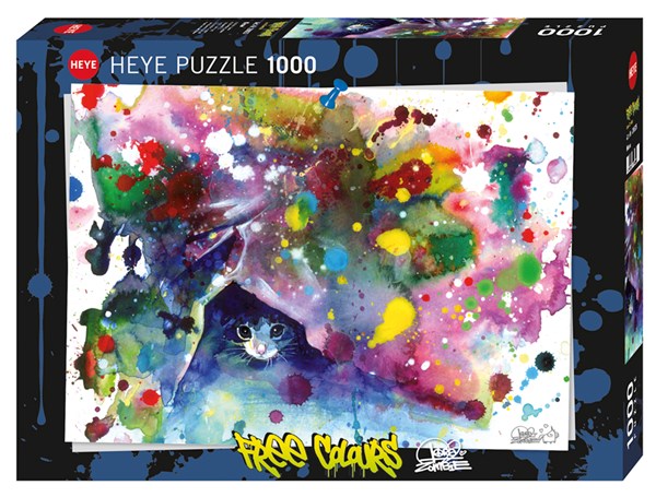 Heye (29825) - Lora Zombie: "Meow" - 1000 pieces puzzle