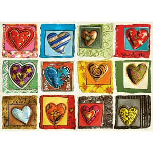 Heye (29807) - Stefanie Steinmayer: "You & Me" - 1000 pieces puzzle