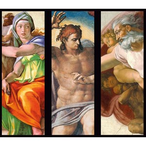 Clementoni (39801) - Sandro Botticelli: "Sistine Chapel" - 500 pieces puzzle