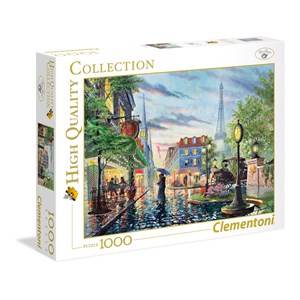 Clementoni (39395) - "Paris Café Summer" - 1000 pieces puzzle
