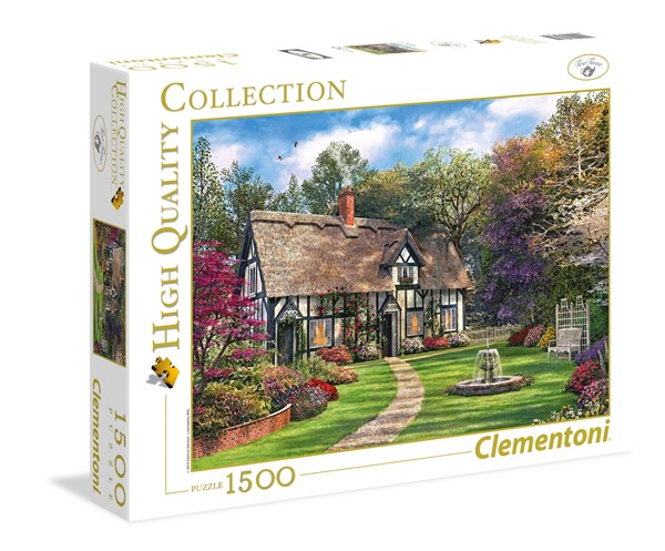 Clementoni (31672) - "The Hideaway Cottage" - 1500 pieces puzzle