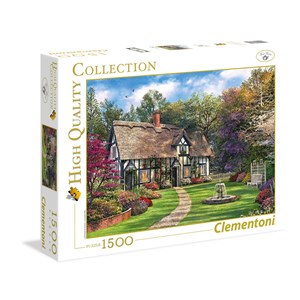 Clementoni (31672) - "The Hideaway Cottage" - 1500 pieces puzzle