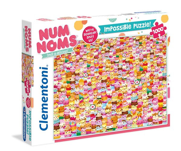 Clementoni (61333) - "Num Noms" - 1000 pieces puzzle