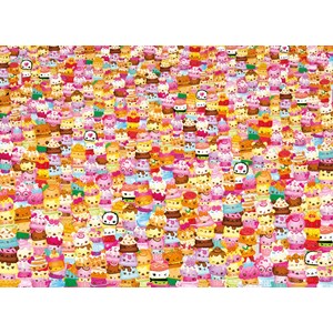 Clementoni (61333) - "Num Noms" - 1000 pieces puzzle