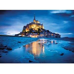Clementoni (31994) - "Le Mont Saint-Michel" - 1500 pieces puzzle