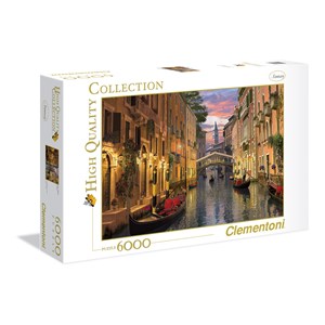 Clementoni (36517) - Dominic Davison: "Venice, Italy" - 6000 pieces puzzle