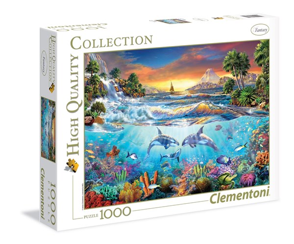 Clementoni (39335) - Christian Riese Lassen: "Under The Sea" - 1000 pieces puzzle