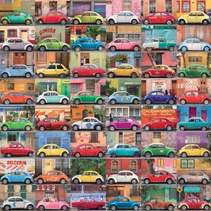 Chronicle Books / Galison - "Muchos Autos" - 500 pieces puzzle