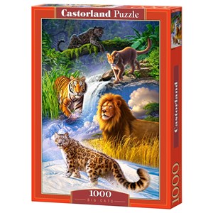 Castorland (C-103553) - "Big Cats" - 1000 pieces puzzle