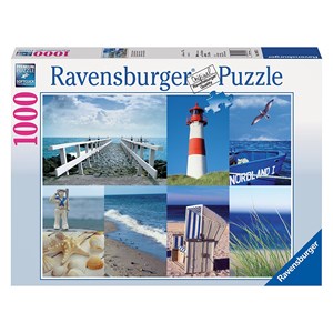 Ravensburger (19071) - "Maritime Impressions" - 1000 pieces puzzle