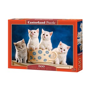 Castorland (B-52608) - "Looking for Milk" - 500 pieces puzzle