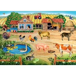 Step Puzzle (70103) - "Farm" - 34 pieces puzzle