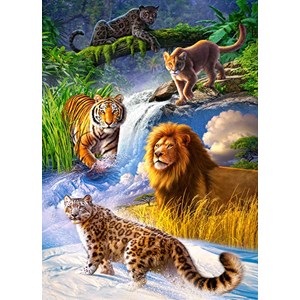 Castorland (B-27415) - "Big Cats" - 260 pieces puzzle