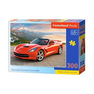 Castorland (B-030057) - "Chevrolet Corvette Convertible" - 300 pieces puzzle