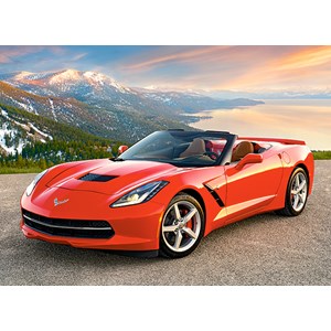 Castorland (B-030057) - "Chevrolet Corvette Convertible" - 300 pieces puzzle