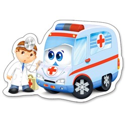 Castorland (B-04393) - "Rescue Services" - 4 5 6 7 pieces puzzle