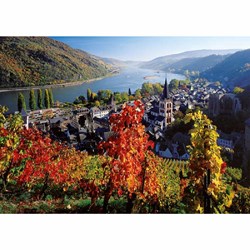 Ravensburger (19236) - "Vineyard on the Rhine" - 1000 pieces puzzle
