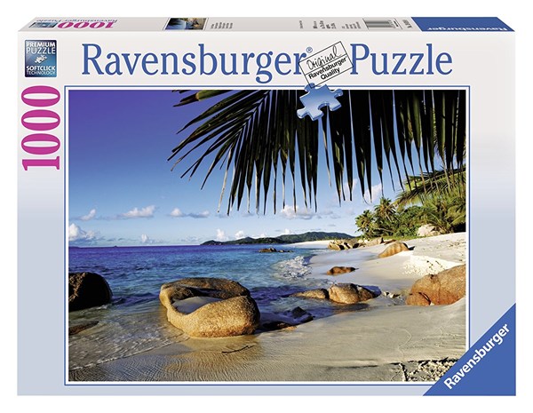 Ravensburger (19018) - "Behind the Palm Trees" - 1000 pieces puzzle