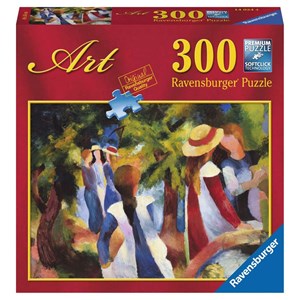 Ravensburger (14024) - August Macke: "Girls under Trees" - 300 pieces puzzle