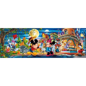 Clementoni (39003) - "Mickey and Minnie" - 1000 pieces puzzle