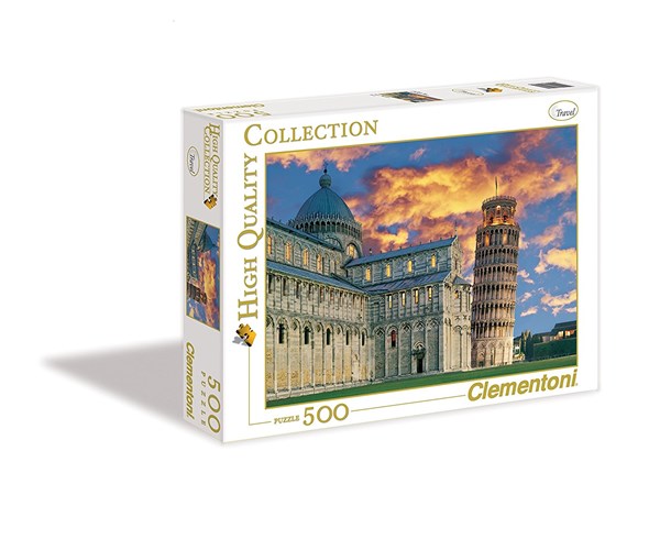 Clementoni (30103) - "Tower of Pisa, Italy" - 500 pieces puzzle
