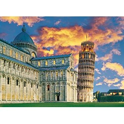 Clementoni (30103) - "Tower of Pisa, Italy" - 500 pieces puzzle