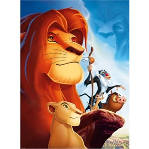 Ravensburger (10696) - "The Lion King" - 100 pieces puzzle
