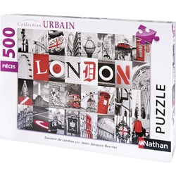 Nathan (87210) - "Memories of London" - 500 pieces puzzle